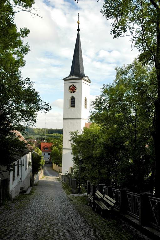 Gasthof Adler Schillingsfürst Exteriér fotografie