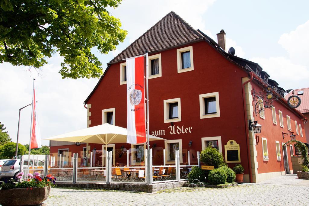 Gasthof Adler Schillingsfürst Exteriér fotografie